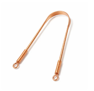 Pure Copper Tongue Scraper